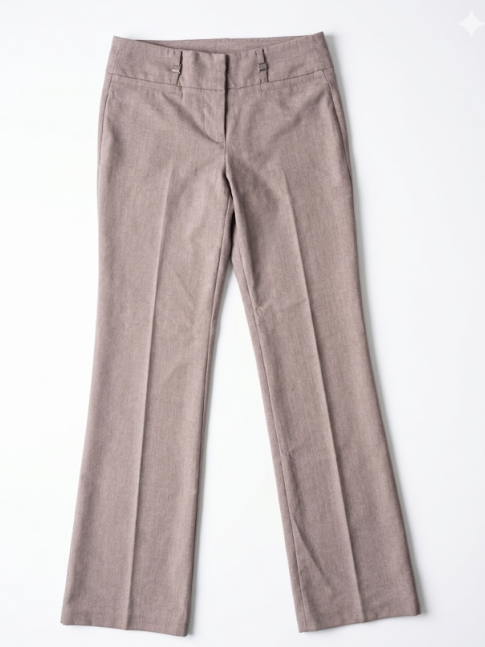 Joe Benbasset Women's Tailored Trousers in Taupe